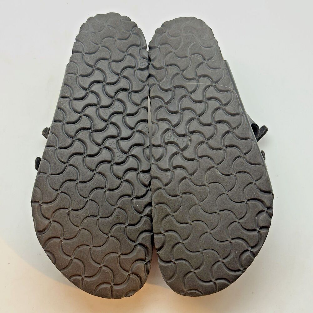 Birkenstock Florida Soft Footbed Sandal EU 40 W 9 - M 7 Black Triple Strap Slide - Picture 12 of 12